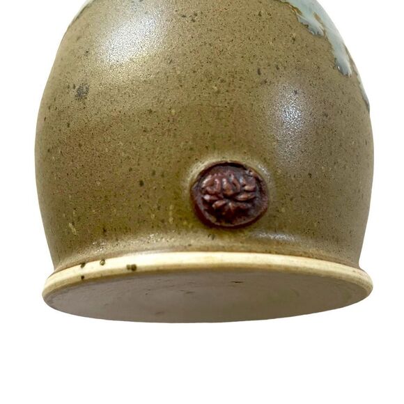 Small Pottery Bud Vase 5" Tall - Picture 7 of 7